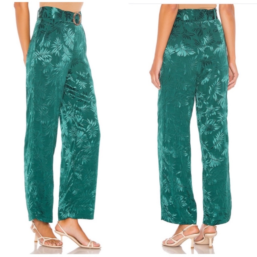 Privacy Please High waisted green pants from revolve